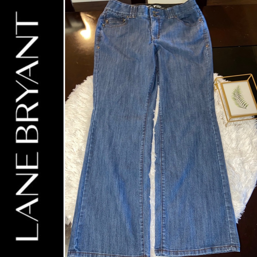 Lane Bryant Tighter Tummy Bootcut Jeans Size 14